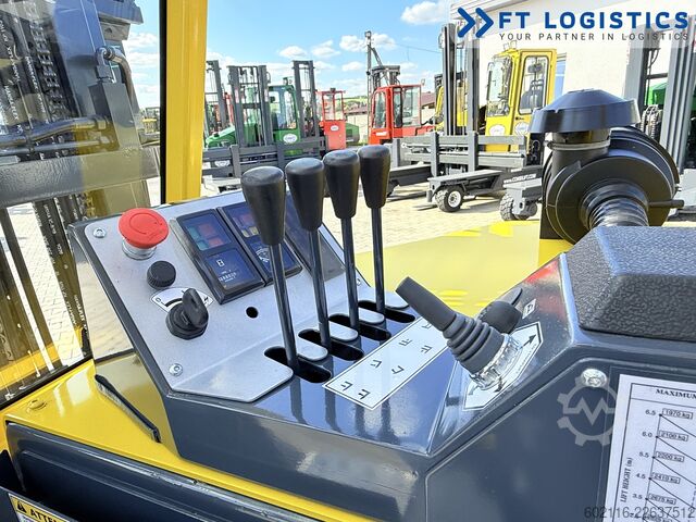 Dört yollu forklift Combilift CB3000 DIESEL TRIPLEX 5500 FREE-LIFT
