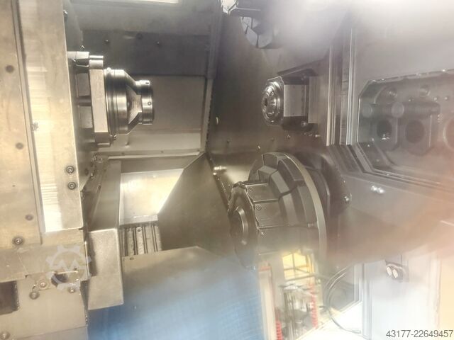 Strung automat CNC cu prelucrare prin strunjire longitudinală + alimentator de bare TRAUB + EMCO - 5 Maschinen : 3 mal TNL 26 + 2 mal Turn 332 MC