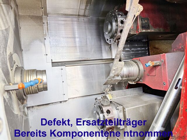 Strung automat CNC cu prelucrare prin strunjire longitudinală + alimentator de bare TRAUB + EMCO - 5 Maschinen : 3 mal TNL 26 + 2 mal Turn 332 MC