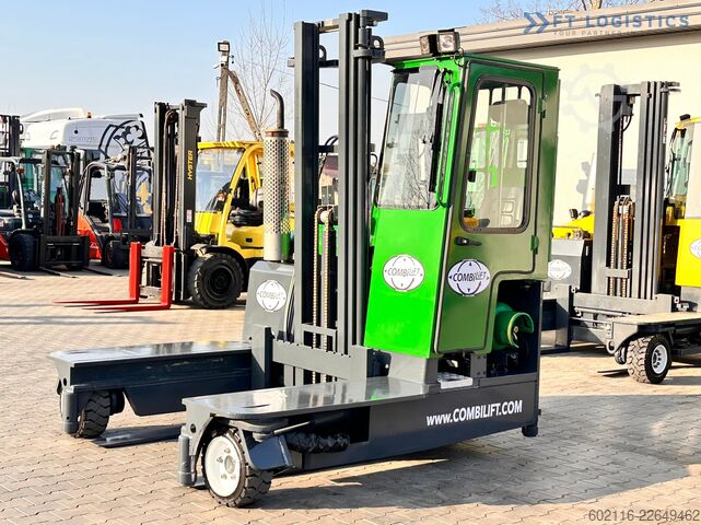 Cărucior cu stivuitor cu 4 căi Combilift C3000 / DUPLEX / 4100MM / LPG / FREE LIF