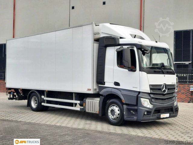 Kühlkoffer-LKW MERCEDES-BENZ 1842 L ACTROS Kühlkoffer LBW Liege AHK