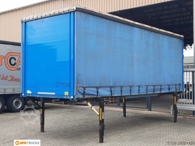 Anhänger-Wechselfahrgestell KÖGEL WP 7,45 Wechselpritsche BDF Edscha Schiebeplane