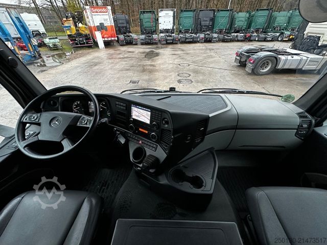 Boskapsbil MERCEDES-BENZ Antos 1833L 1.Stock Finkl Viehwagen Klima 34m³