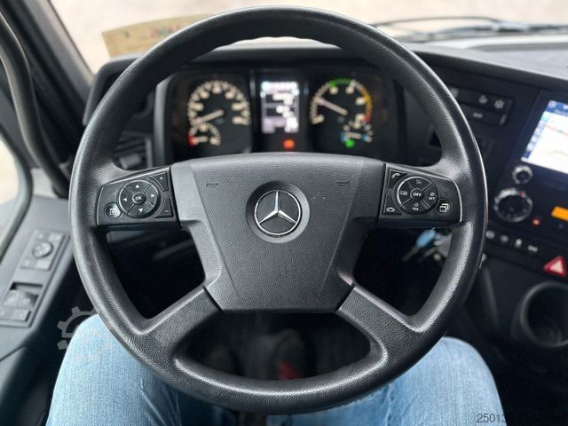 Boskapsbil MERCEDES-BENZ Antos 1833L 1.Stock Finkl Viehwagen Klima 34m³