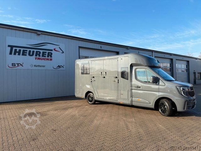 Állatszállító jármű RENAULT Master STX 5 Sitzer Haras ex. Lang Automatik
