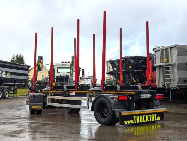 Rönkszállító pótkocsi DOLL A2G 6.400 mm, Mieten?