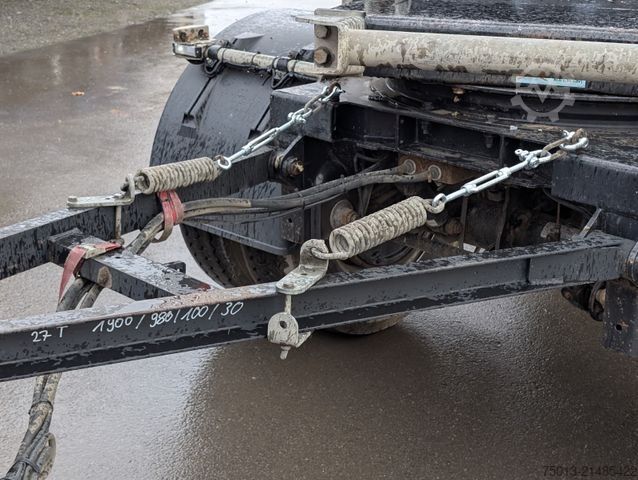 Rönkszállító pótkocsi DOLL A2G 6.400 mm, Mieten?