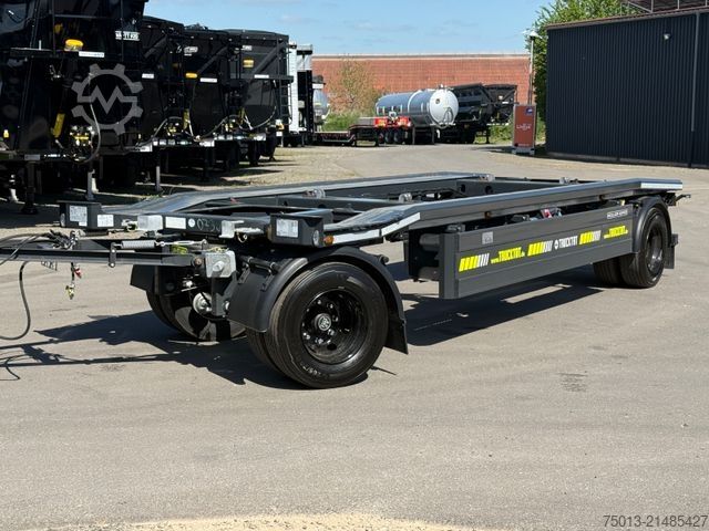 Görgős pótkocsi MEILLER Containeranhänger, MIETEN?