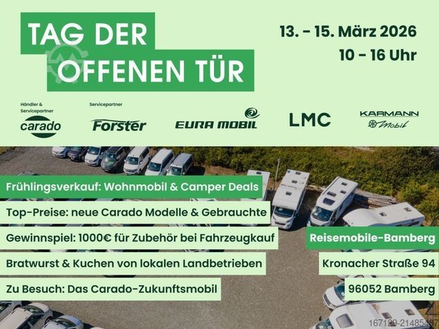 Autocaravana CARADO pro+ CV 600 Artense grau/Auto/pro+/alle Pakete