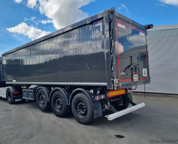 Kipper Auflieger KEMPF SKM 39/3 AK Alukastenmulde