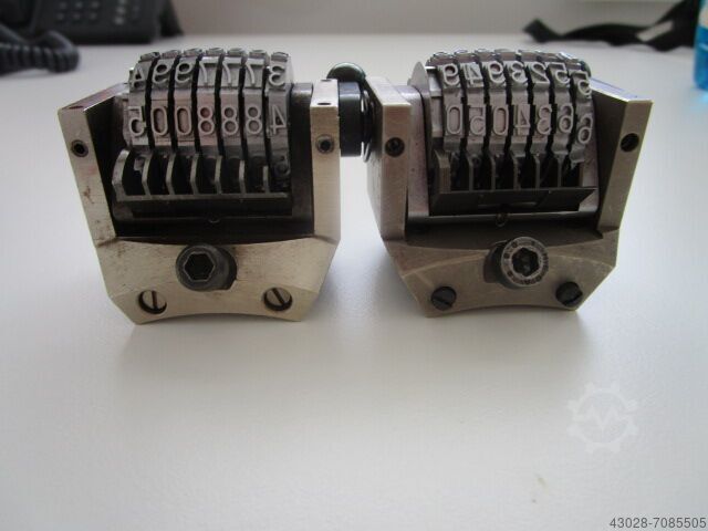 6xNUMMERATORS LEIBINGER QUERSTELLER,VORWÄRTS, KLEIN