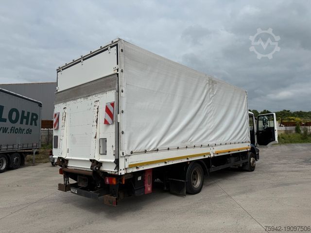 Plattewagen met zeil MAN TGM  12.290  BLATT/LUFT LBW
