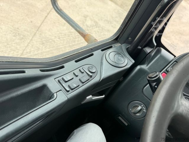 Plattewagen met zeil MAN TGM  12.290  BLATT/LUFT LBW