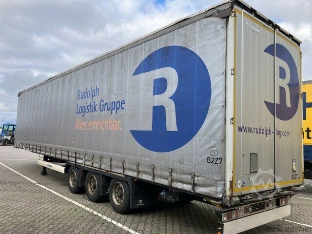 Semi-reboque aberto com lona Krone Mega Liner SDP 27 eLG4-CS
