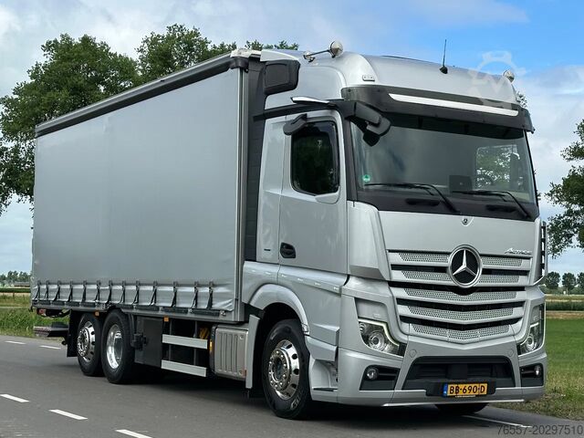 Przesuwana plandeka Mercedes-Benz Actros ACTROS 2545LL  EURO6. 2021.  Schuifzeil ...