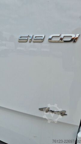 Yüksek tavanlı panelvan MERCEDES-BENZ Sprinter III Kasten  519 CDI RWD 4x 4 Allrad