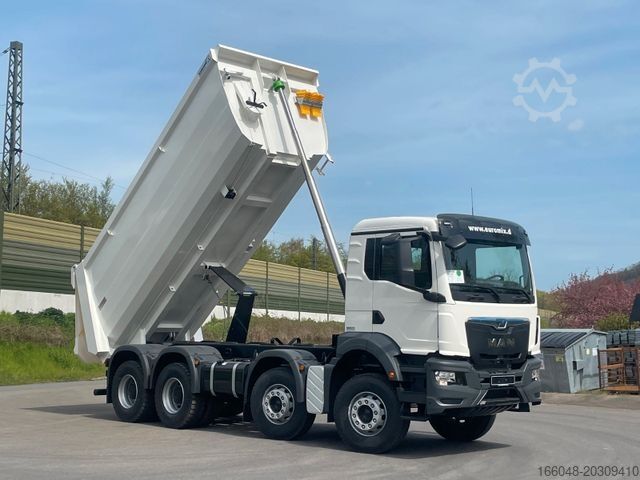 Billenő teherautó MAN TGS 41.400 8x4 /  EUROMIX MTP 20m³/ EURO2 Kipper