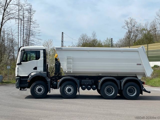 Billenő teherautó MAN TGS 41.400 8x4 /  EUROMIX MTP 20m³/ EURO2 Kipper