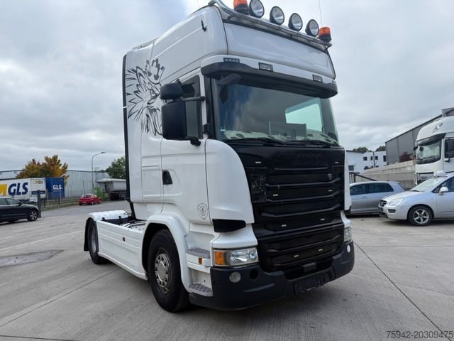 Standard tractor unit SCANIA R410 TOPLINE ohne EGR RETARDER STANDKLIMA