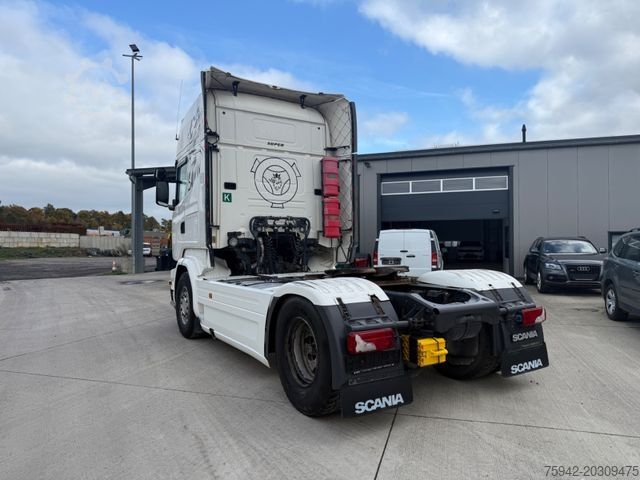 Standard tractor unit SCANIA R410 TOPLINE ohne EGR RETARDER STANDKLIMA