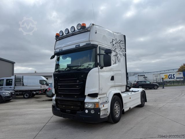 Standard tractor unit SCANIA R410 TOPLINE ohne EGR RETARDER STANDKLIMA