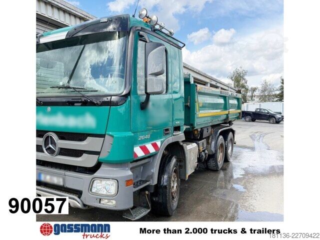 Wywrotka Mercedes-Benz Actros 2648 K 6x4, Bordmatik