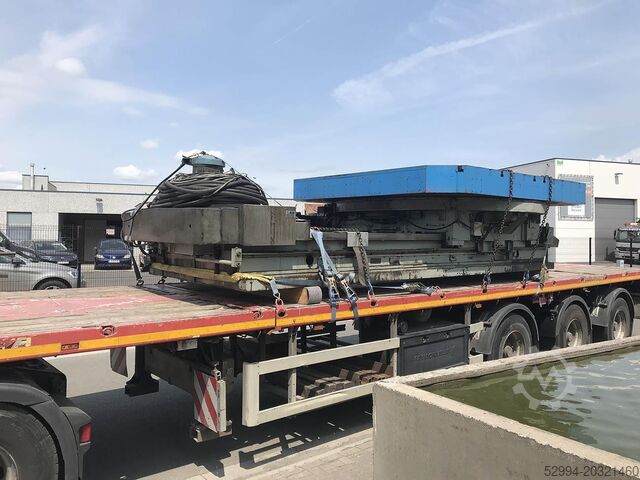Forgóasztalok Ernault & somua CNC Turning table 3500 x 3000 mm