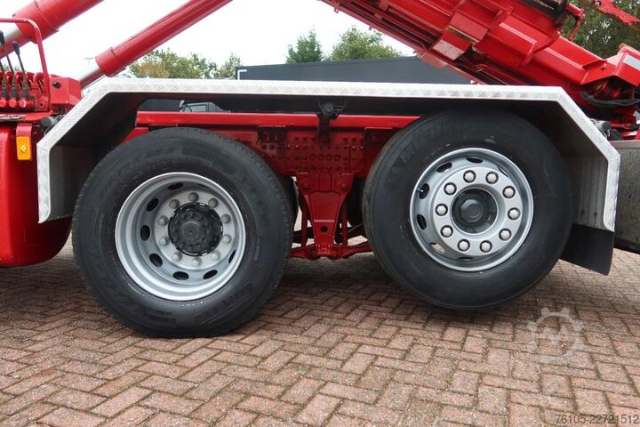 Teherautó Volvo FH 460 Hooklift 8x2 Velsycon Combilift Silostel...