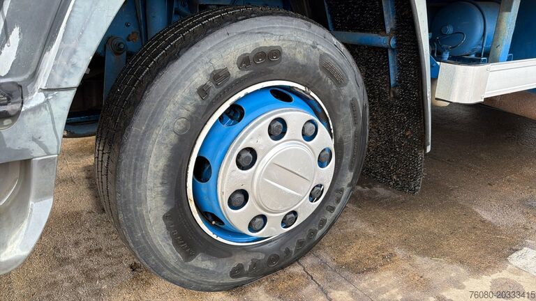 Gesloten bak DAF 45  ATI 150 (BELGIAN TRUCK / STEEL SUSP. / LAME...