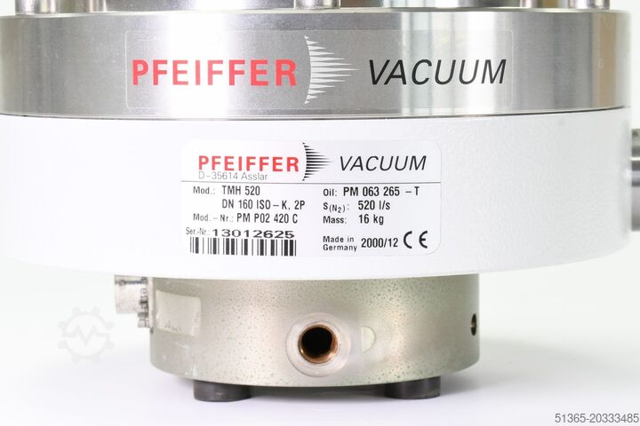 Turbomoleculaire vacuümpomp Pfeiffer Vacuum GmbH PM P02 420 C, TMH 520