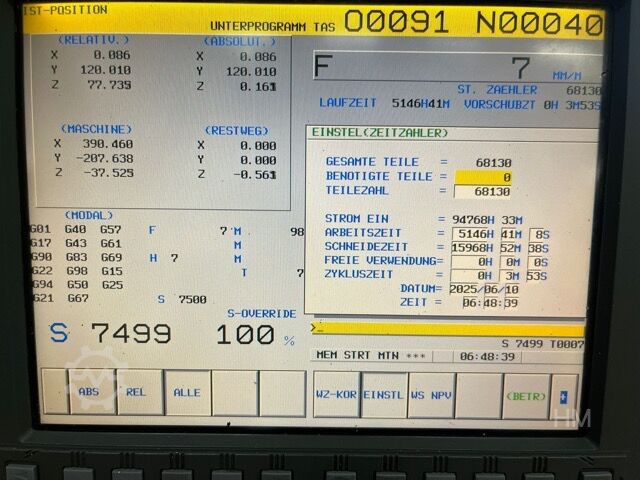 Universal machining center Stama MC014