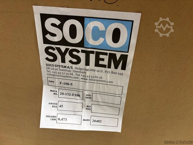 Semi-automatic Box Carton Erector New - Soco Box Erector F-100-5