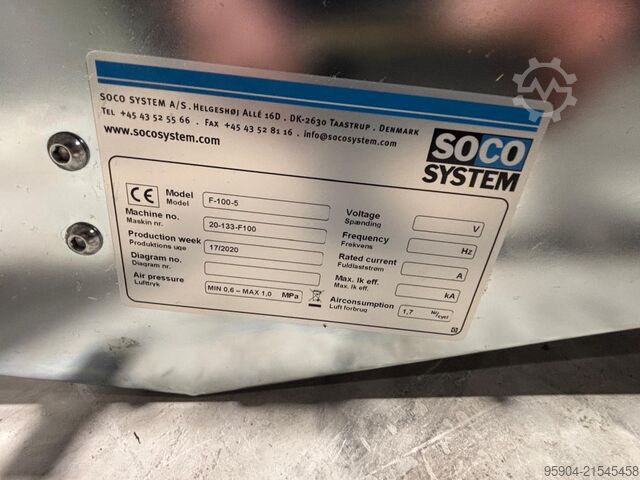 Semi-automatic Box Carton Erector New - Soco Box Erector F-100-5