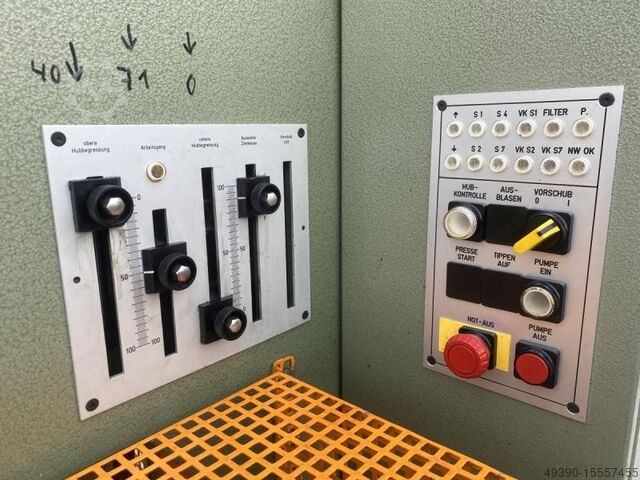 Prensa hidráulica de columna única con mesa giratoria, prensa automática de rotación, prensa rotativ SCHÖN FES / C 7