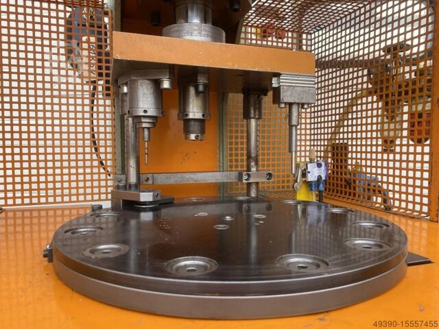 Enkelkoloms hydraulische pers met draaitafel, rondtaktautomaat, rondtaktpers, C-frame hydraulische p SCHÖN FES / C 7