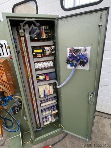 Prensa hidráulica de columna única con mesa giratoria, prensa automática de rotación, prensa rotativ SCHÖN FES / C 7