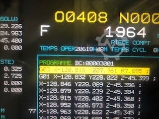 BEARBEITUNGSZENTRUM Makino MCB 1210-A120