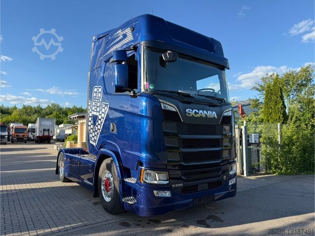 Trattore stradale standard SCANIA S520 /Retarder/Leder/VOLLLUFT/2xTank/Alu/LED