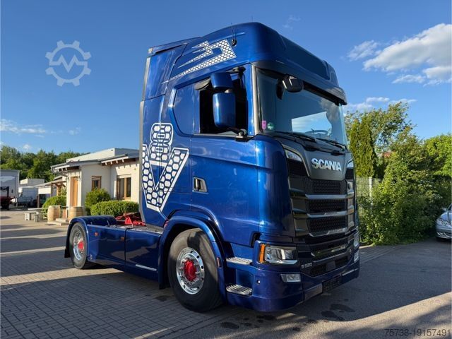 Trattore stradale standard SCANIA S520 /Retarder/Leder/VOLLLUFT/2xTank/Alu/LED
