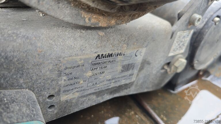 Hand compactor Package 2x Ammann APF 1540 (2020, 2020); 1x Ammann APF 1240 (2020)