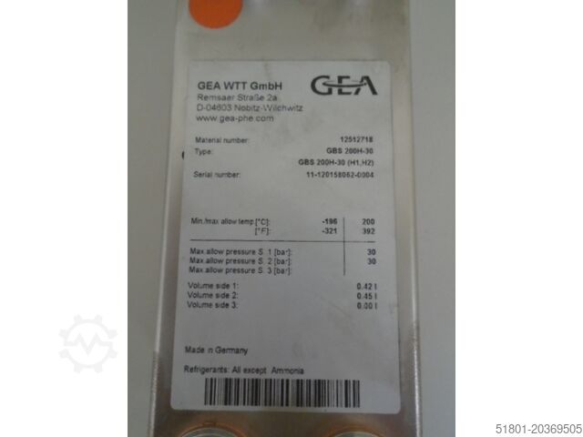 εναλλάκτης πλακών Kelvion GBS200H 30 15 kw