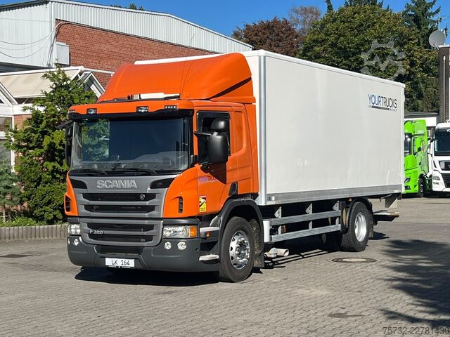 Autocarro con cassone Scania P320 E6 Schlafplatz  Klima   LBW 1,5t.