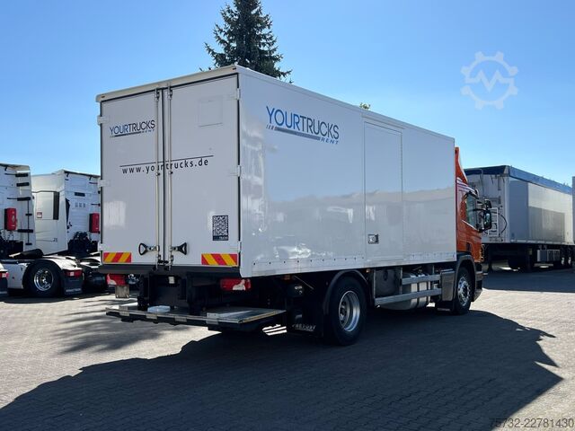 Autocarro con cassone Scania P320 E6 Schlafplatz  Klima   LBW 1,5t.
