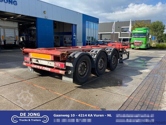 Transport kontenerowy A&D LPRS24 / 2x Extendable / 1x Lift Axle / Disc Br...