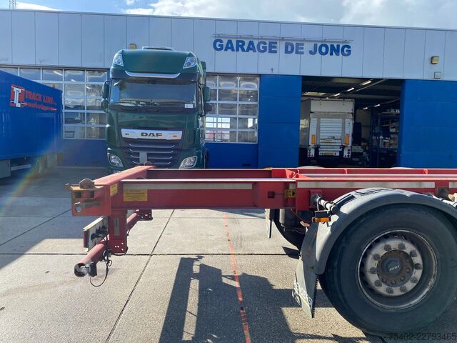 Transport kontenerowy A&D LPRS24 / 2x Extendable / 1x Lift Axle / Disc Br...