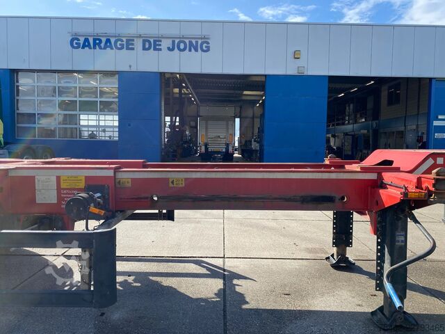 Transport kontenerowy A&D LPRS24 / 2x Extendable / 1x Lift Axle / Disc Br...