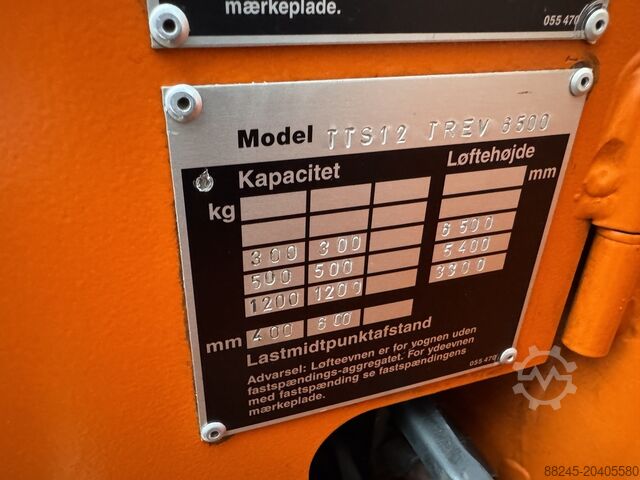 VS-22453 Gerbeur électrique triplex Rocla 5900mm Freelift ROCLA TTS 12