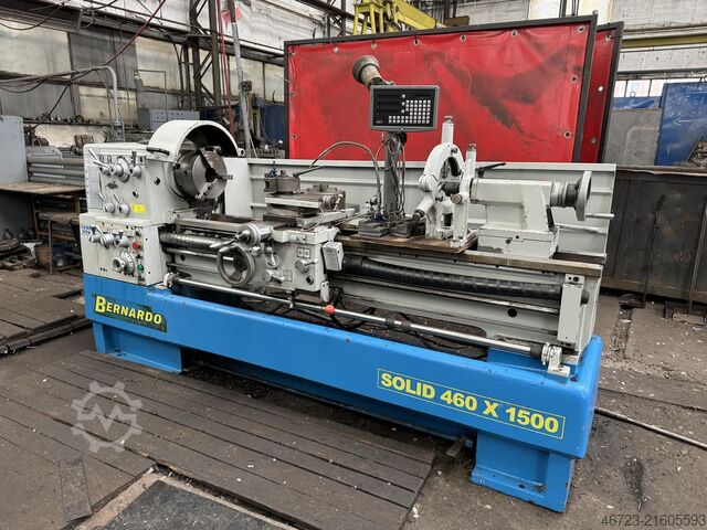 Kılavuzlu ve sürmeli torna tezgahı Bernardo Solid