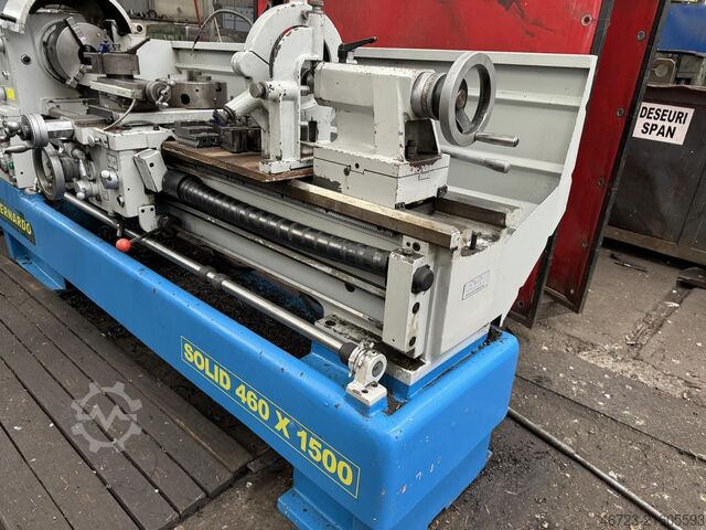 Kılavuzlu ve sürmeli torna tezgahı Bernardo Solid