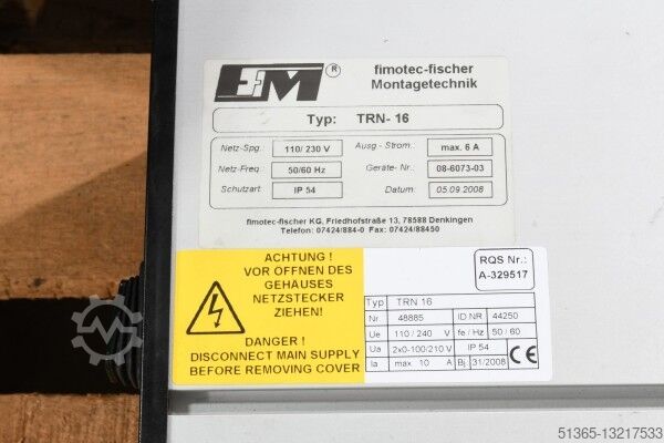 Transportador en espiral FFM VZ-40-2 Rechts